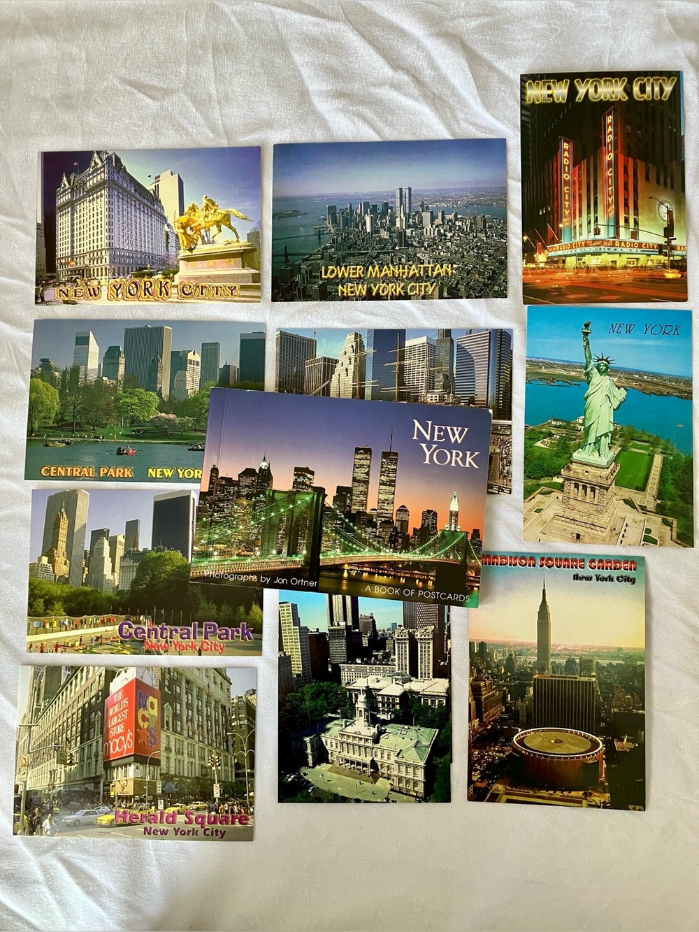 41 Vintage New York City Postcards